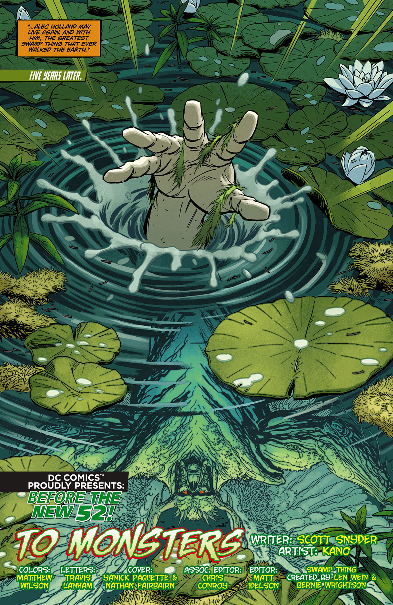 Read online Swamp Thing (2011) comic -  Issue #0 - 21