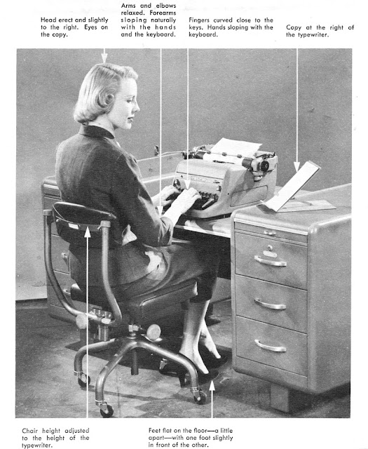 40s era typist