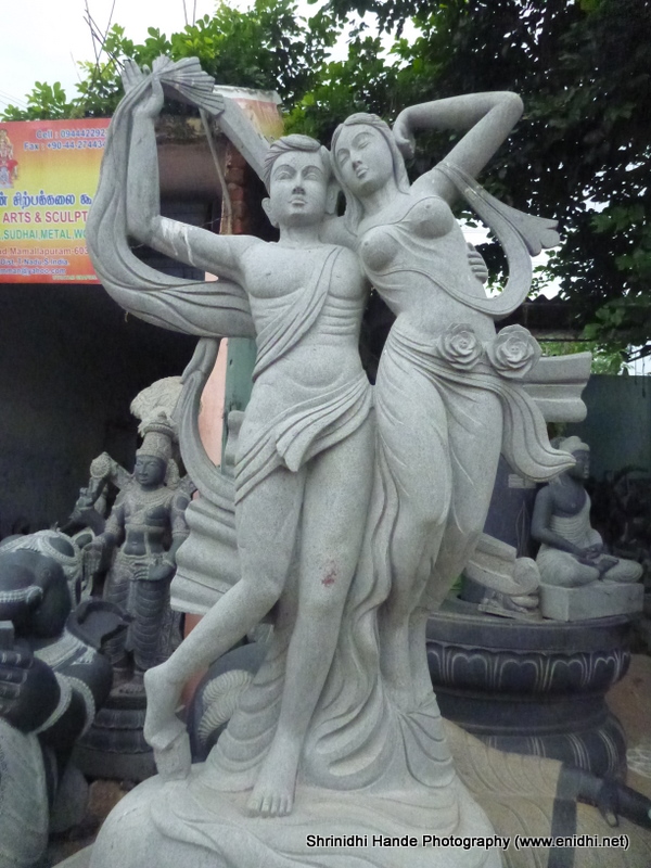 Mahabalipuram beautiful stone sculptures eNidhi India Travel Blog