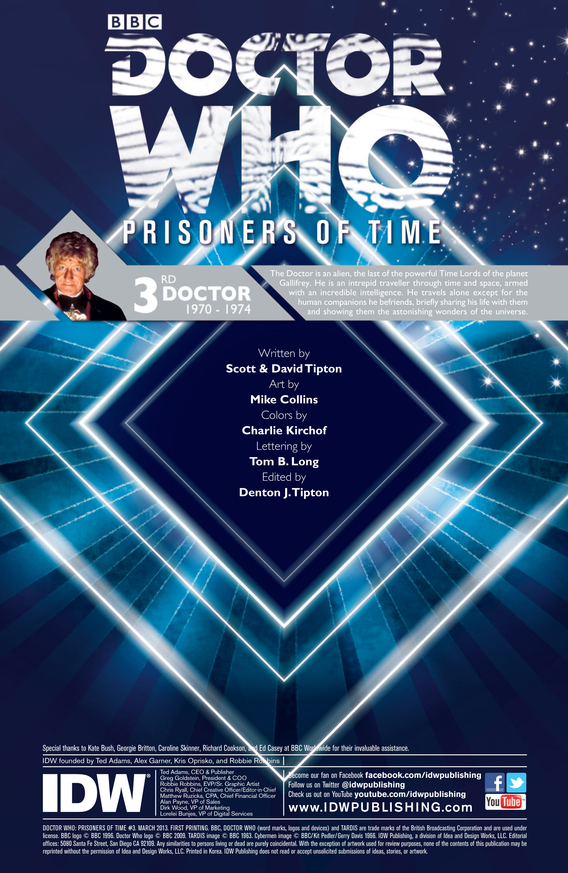 Read online Doctor Who: Prisoners of Time comic -  Issue #3 - 2