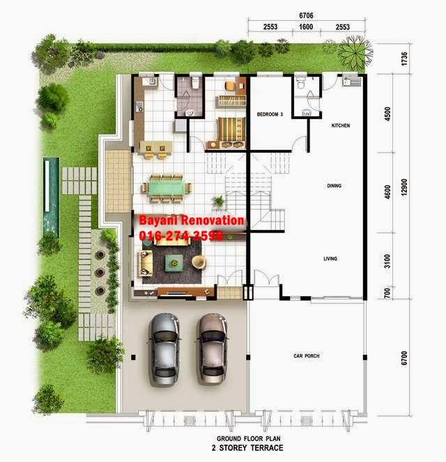 Sample Plan Rumah Teres Modern Bayani Home Renovation Sample Plan Rumah Teres Modern Bayani Home Renovation