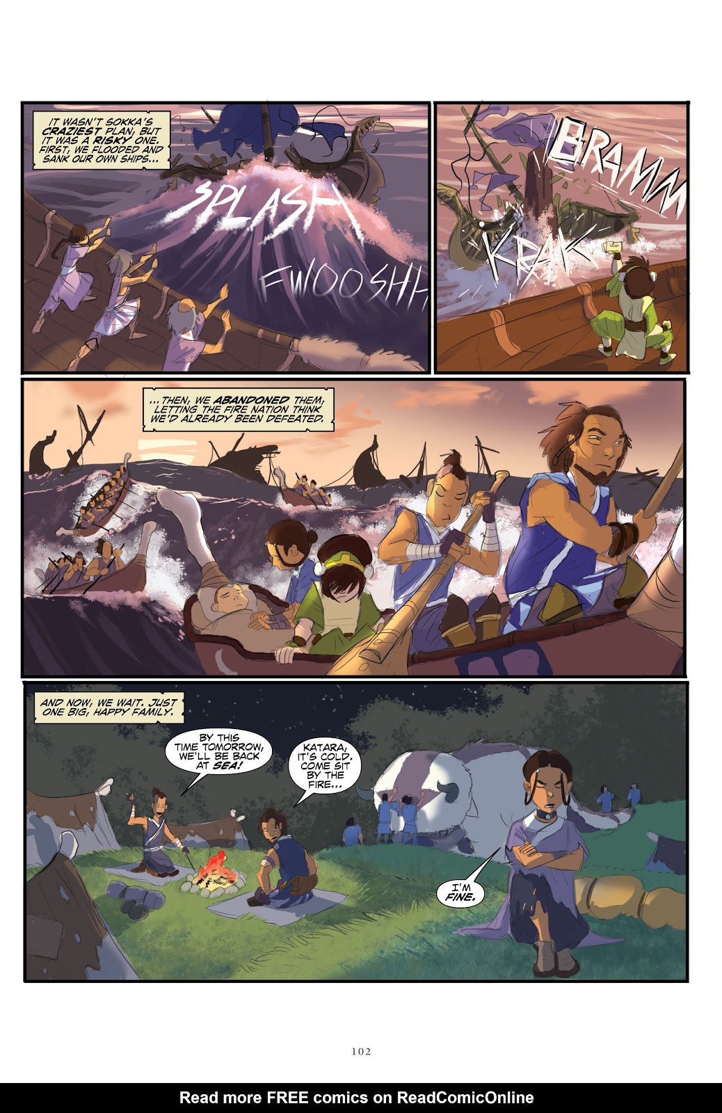 Nickelodeon Avatar: The Last Airbender–The Lost Adventures & Team Avatar Tales Library Edition issue TPB (Part 2) - Page 4