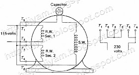 Electrical Control Circuit Schematic Diagram of Permanent Split