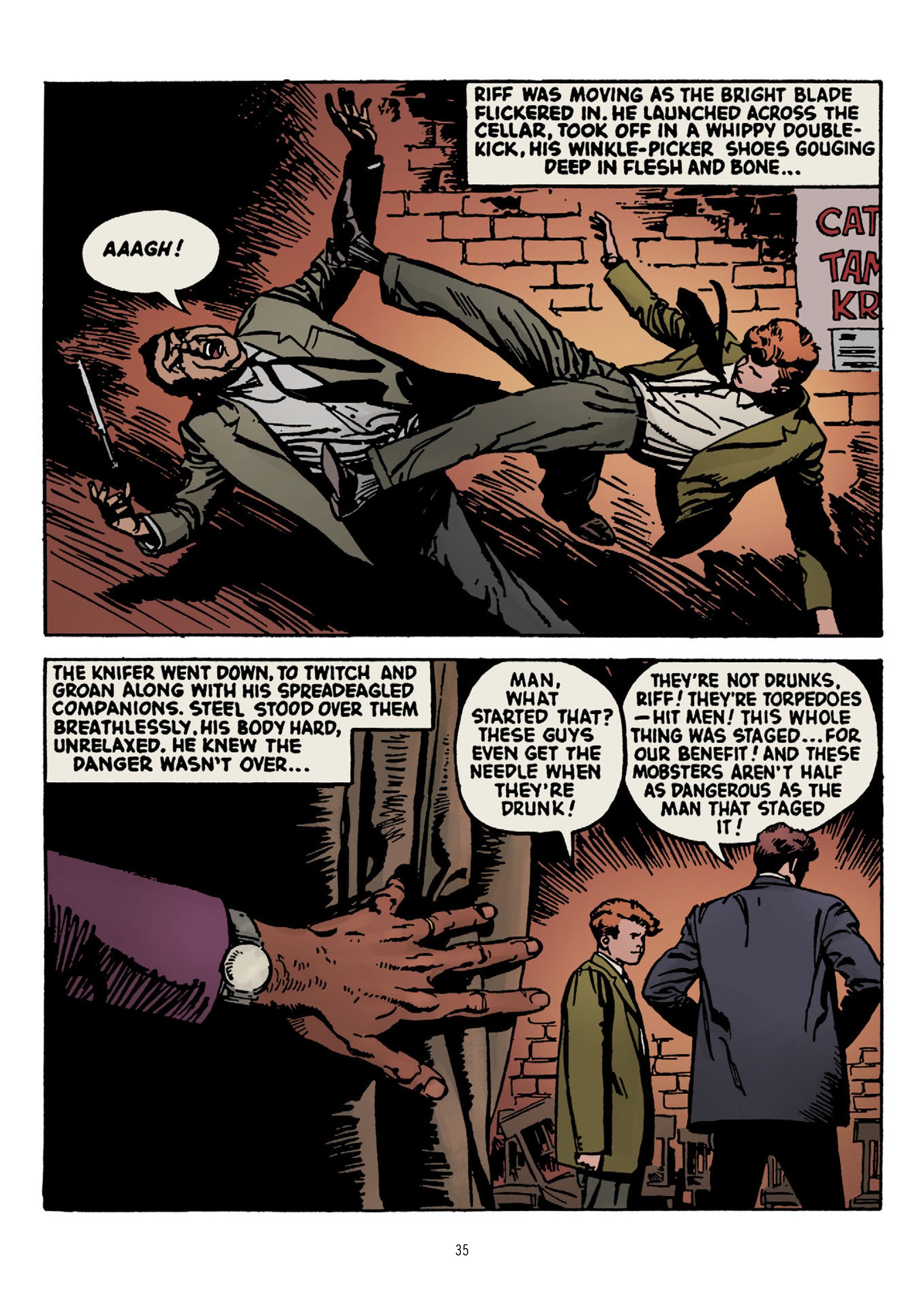 Read online The John Steel Files: Thriller Picture Library Special comic -  Issue # TPB - 37