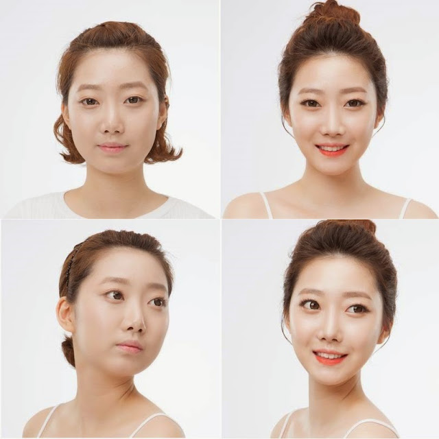 Foto Wajah Tirus Korea Cantik Simetris Prosedur V Shape