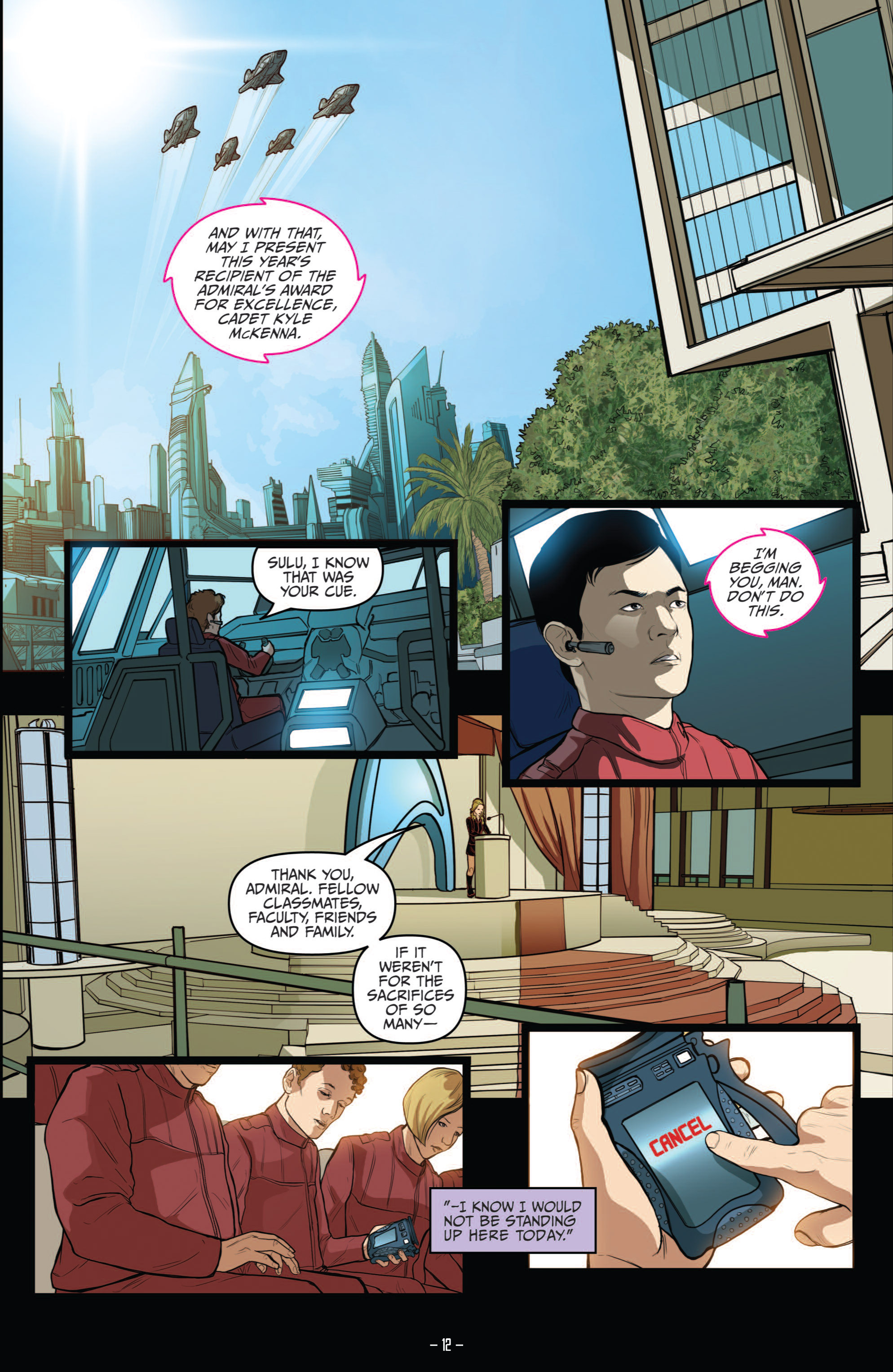 Read online Star Trek (2011) comic -  Issue #20 - 14