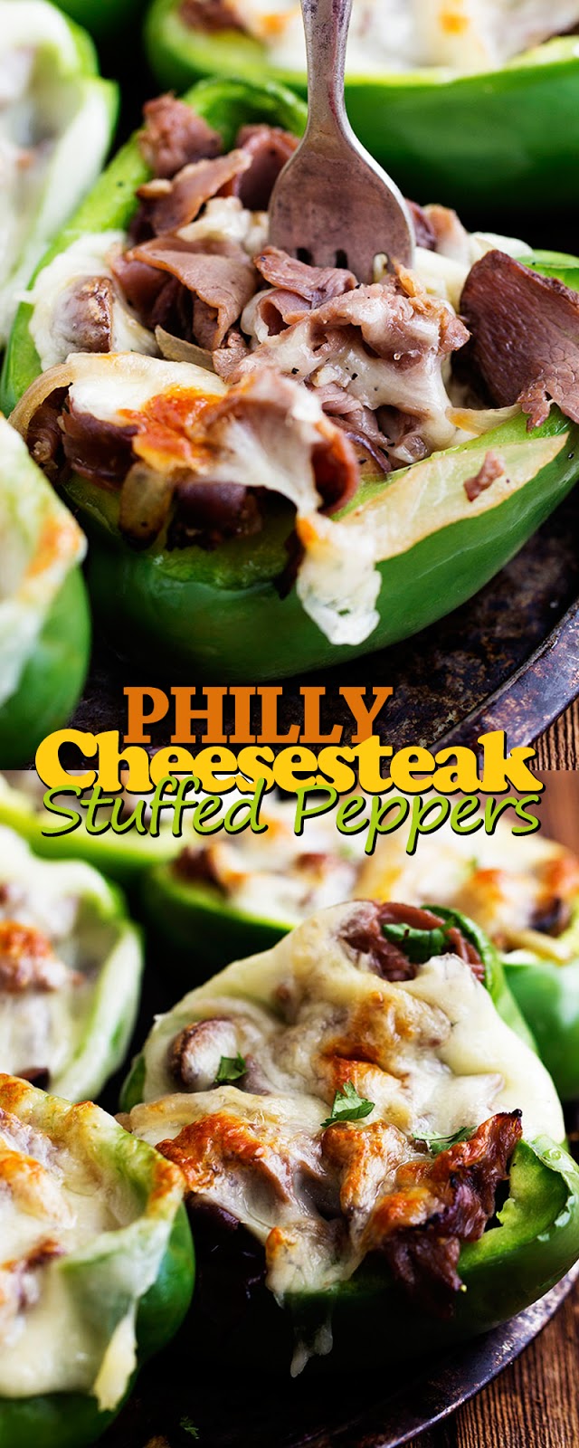 PHILLY CHEESESTEAK STUFFED PEPPERS