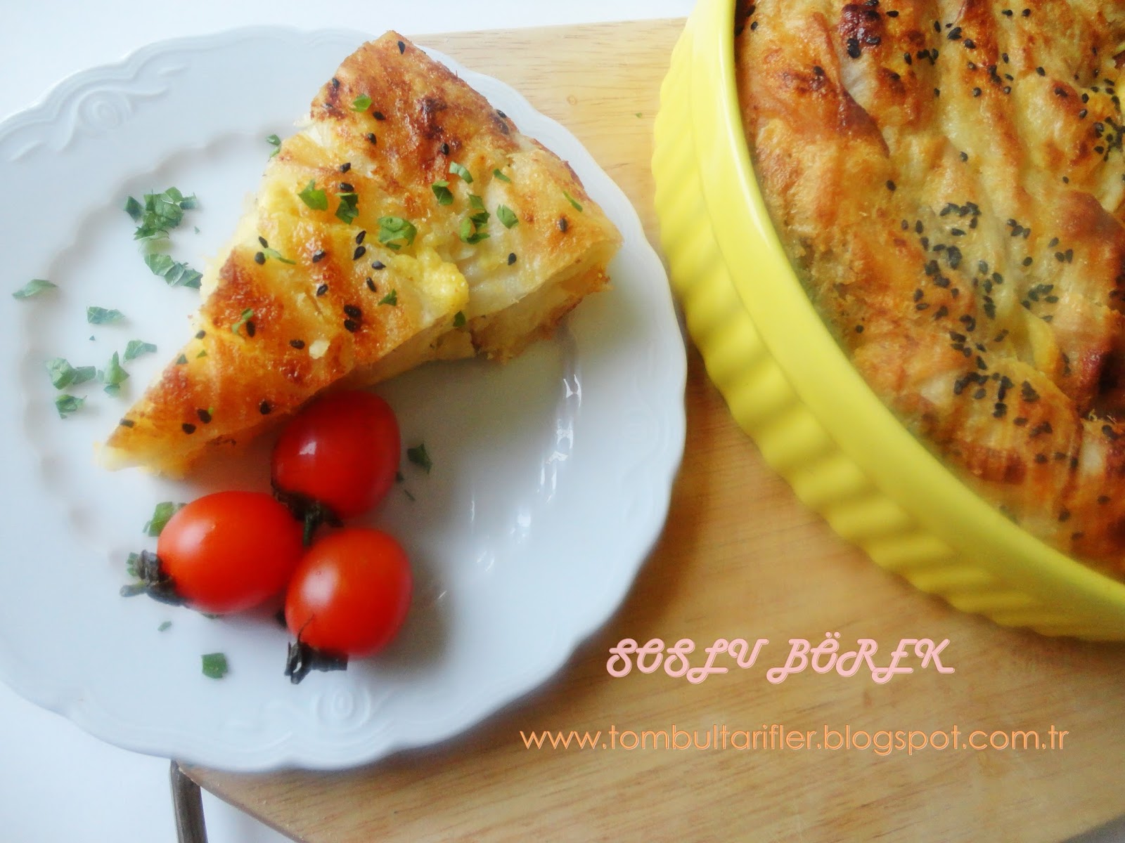 Soslu Börek (Patatesli) Yemek Tarifleri