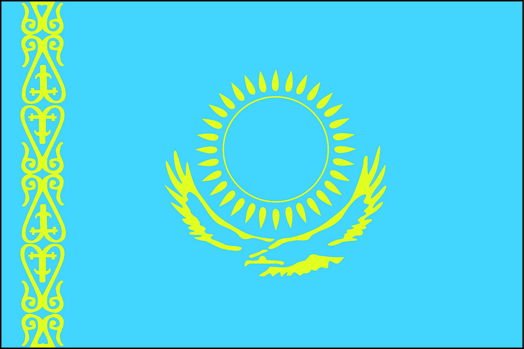 Флаг казахстана в хорошем качестве Флаг казахстана в хорошем качестве