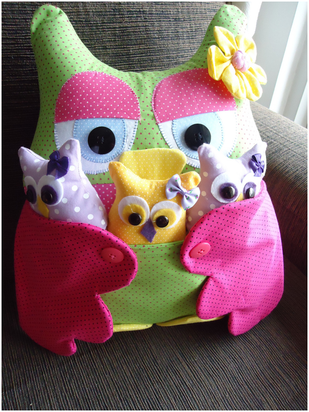 Совы: Сумки, подушки, игрушки. Owls: bags, pillows, toys, purses