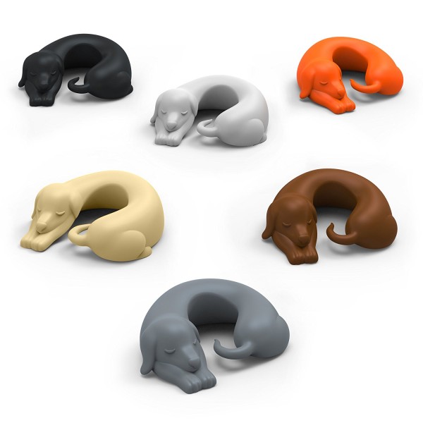 Get 41% discount on Set of 6 WINER DOGS Dachshund Dog Drink Markers