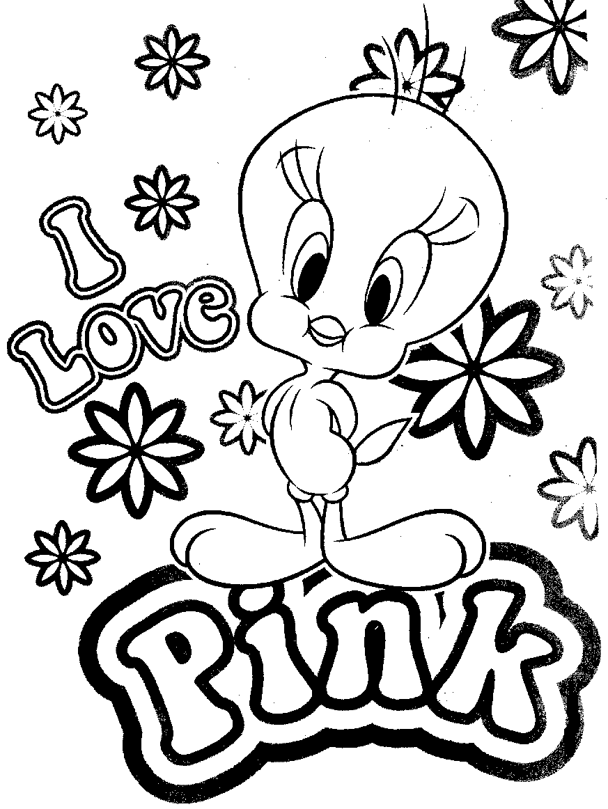 Tweety Bird coloring.filminspector.com