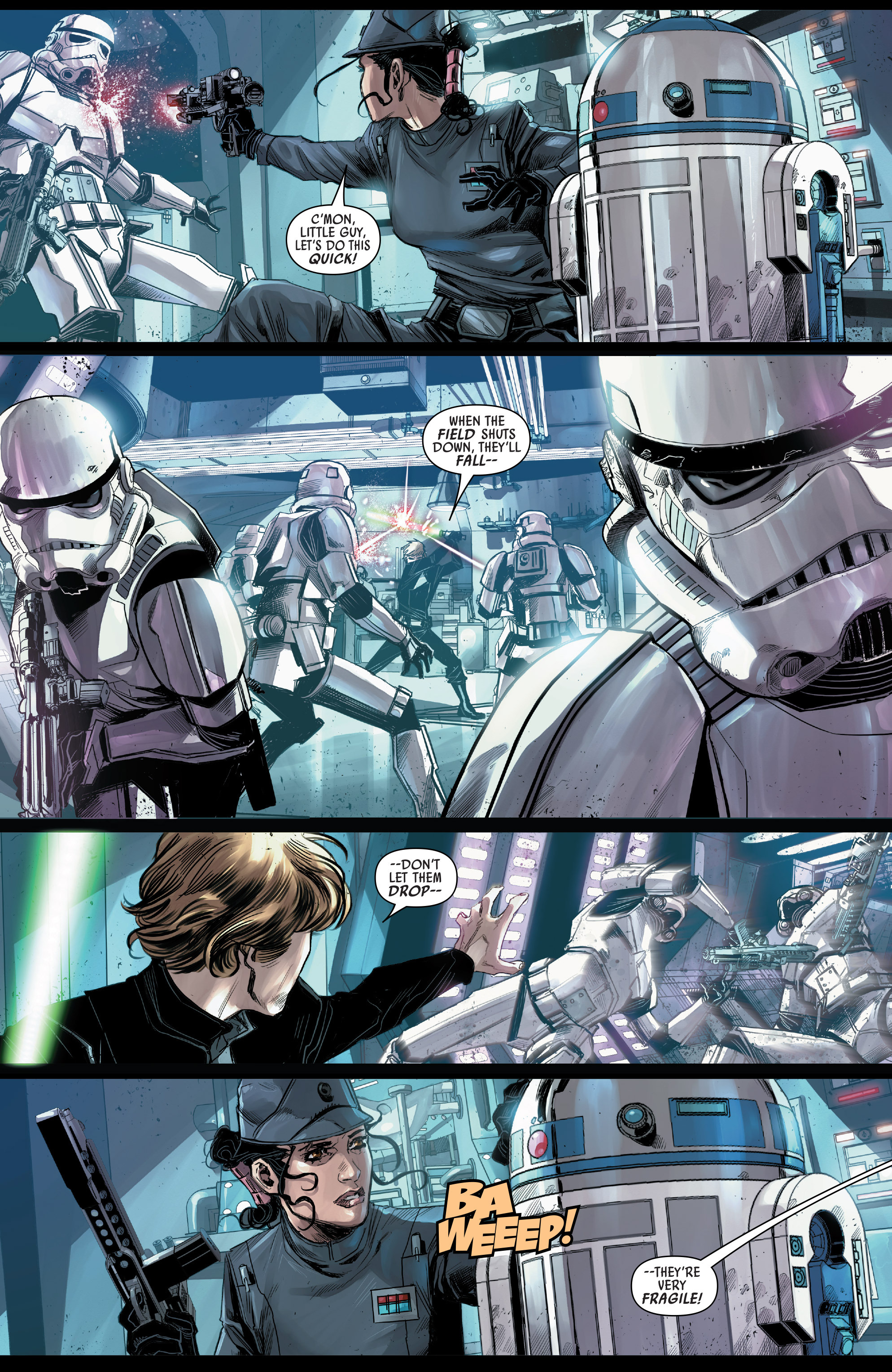 Read online Journey to Star Wars: The Force Awakens - Shattered Empire comic -  Issue #4 - 14