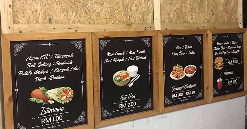 Kantin Sekolah Ala Buffet Hotel Harga Pun Terbaik