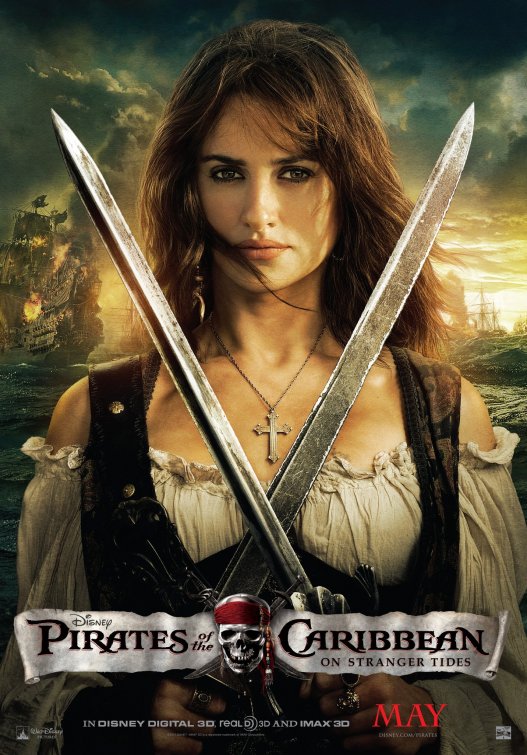 Pirates of the Caribbean Angelica poster