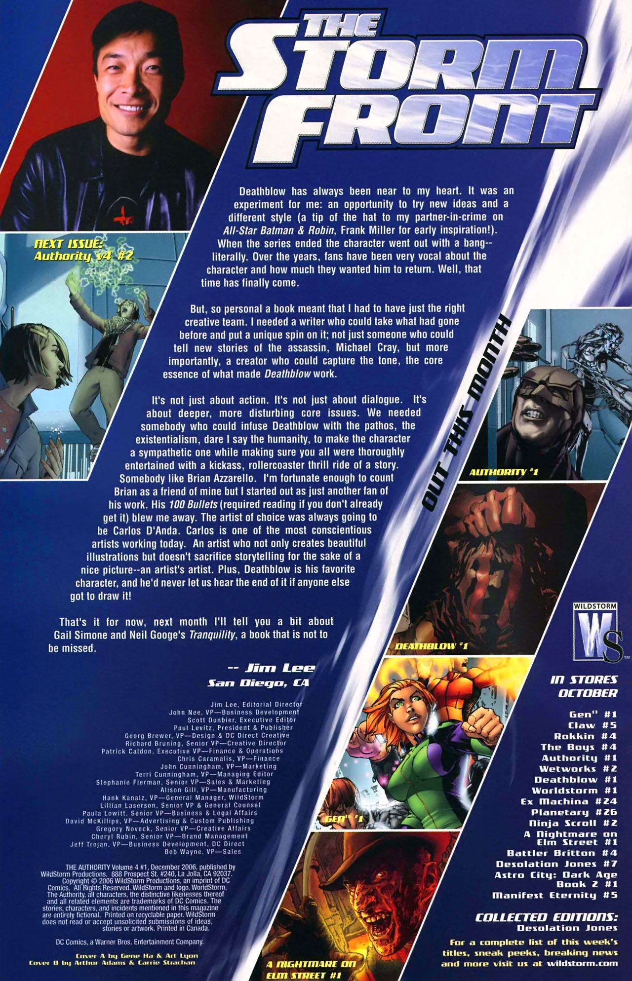 Read online The Authority (2006) comic -  Issue #1 - 18