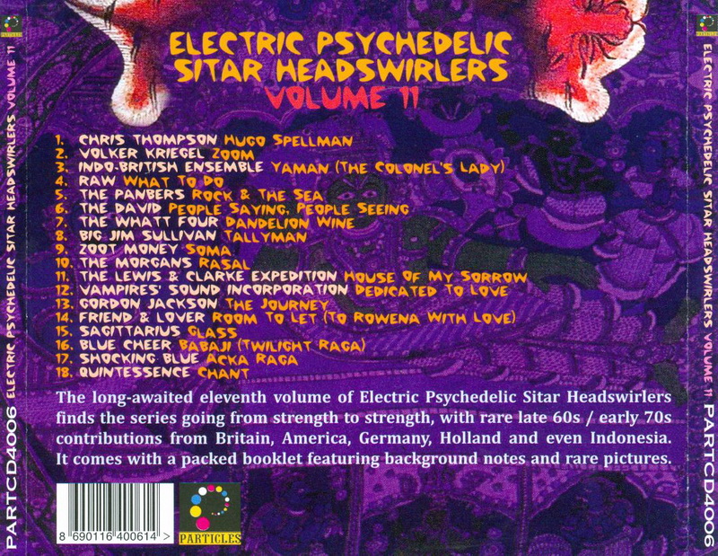 ENTRE MUSICA ELECTRIC PSYCHEDELIC SITAR HEADSWIRLERS Vol. 2 Varios artistas
