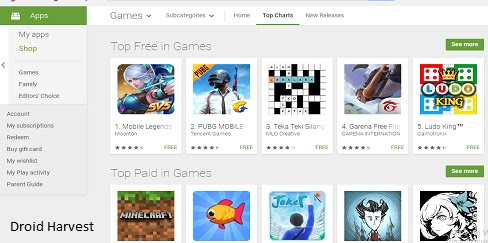 How to Find the Current Trending Android Games on Google Play