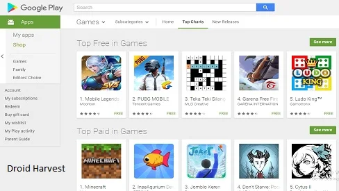 How to Find the Current Trending Android Games on Google Play