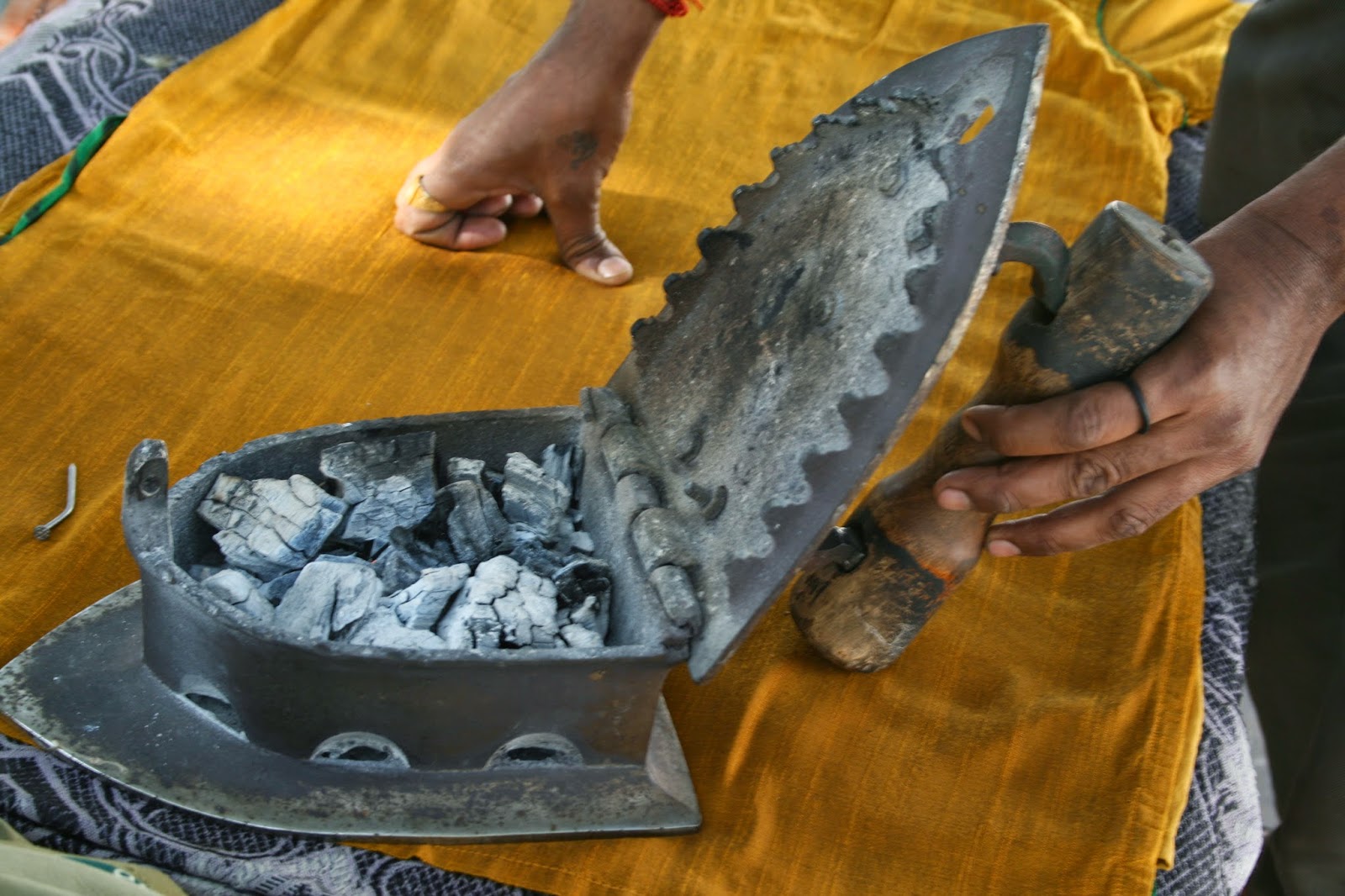 Grace + Merci Hot Find a Coal operated Iron