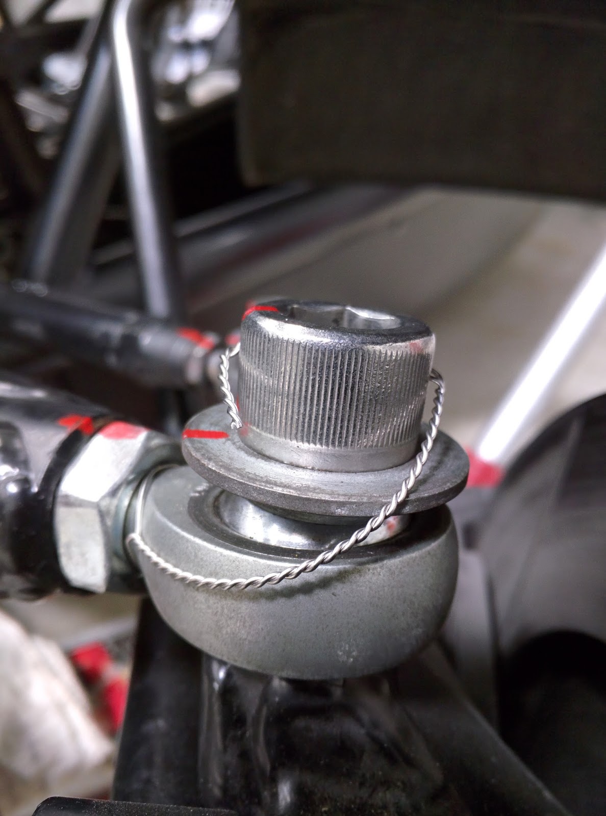 How To Safety Wire 2 Bolts