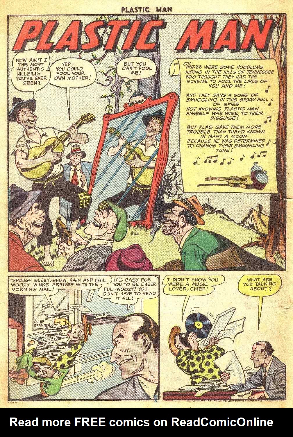 Read online Plastic Man (1943) comic -  Issue #51 - 18