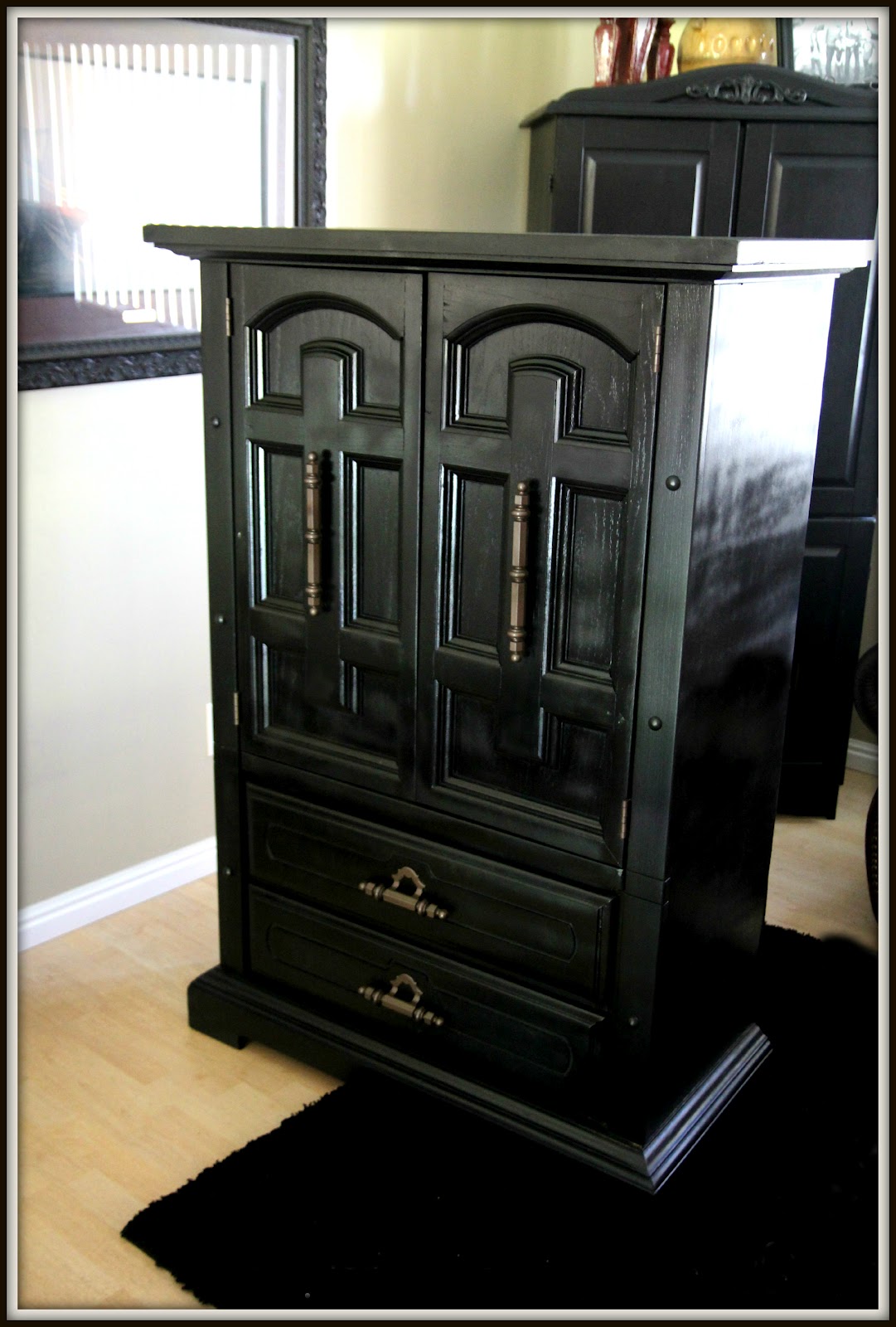 Drab to Fab Chest Of Drawers Armoire Redo