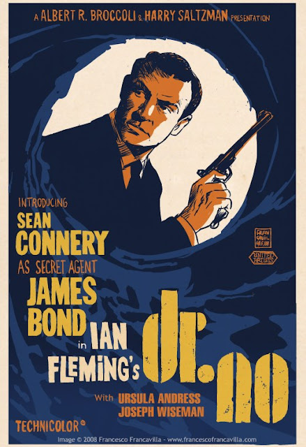 The Geeky Nerfherder: Movie Poster Art: James Bond - The 1960's