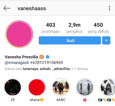 Cara Memunculkan Icon Centang Biru ( Terferivikasi ) Di Instagram Terbaru !!