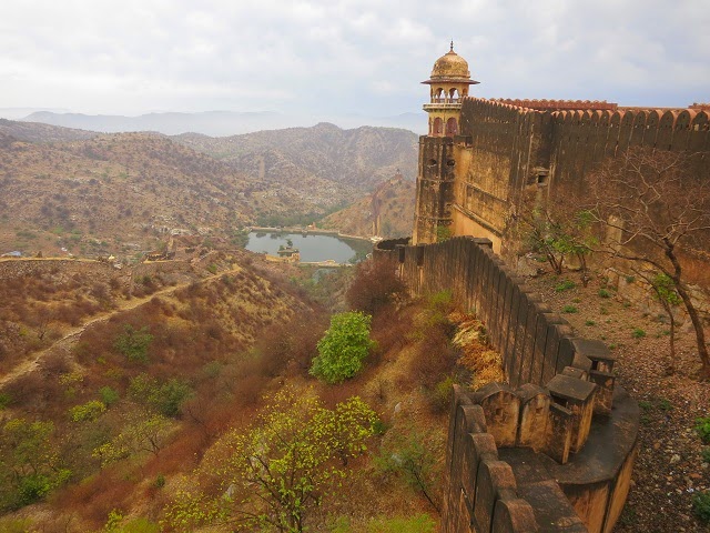 Jaigarh fort - the most spectacular of the three-hilltop forts in Rajasthan