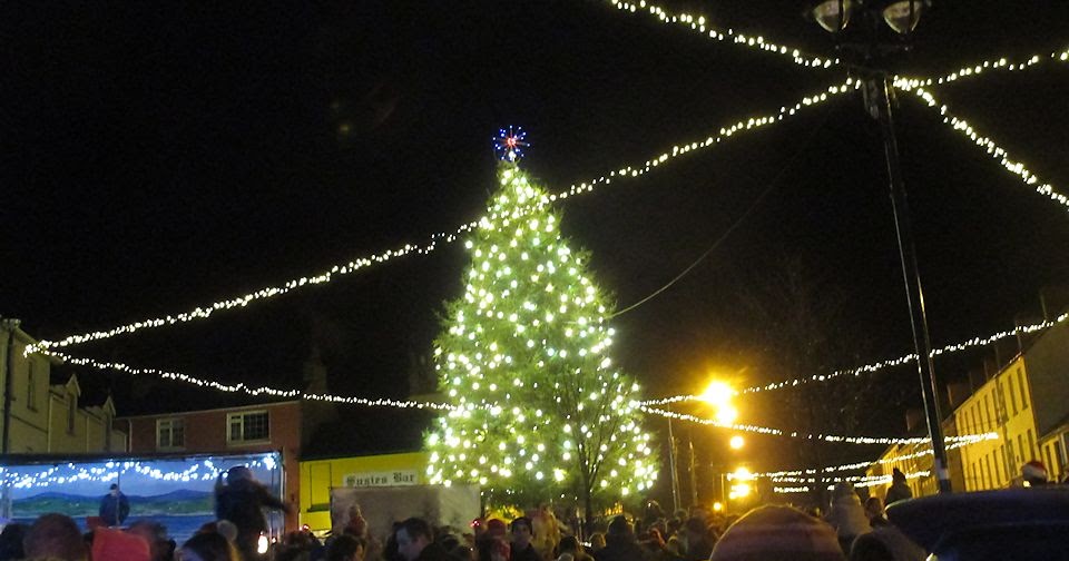 Somewhere in Ireland christmas tree