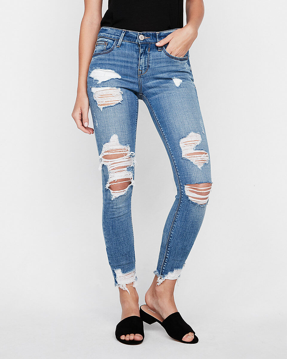 Ripped Jeans That Cost $166 Per Pair Are Now The Big Fad