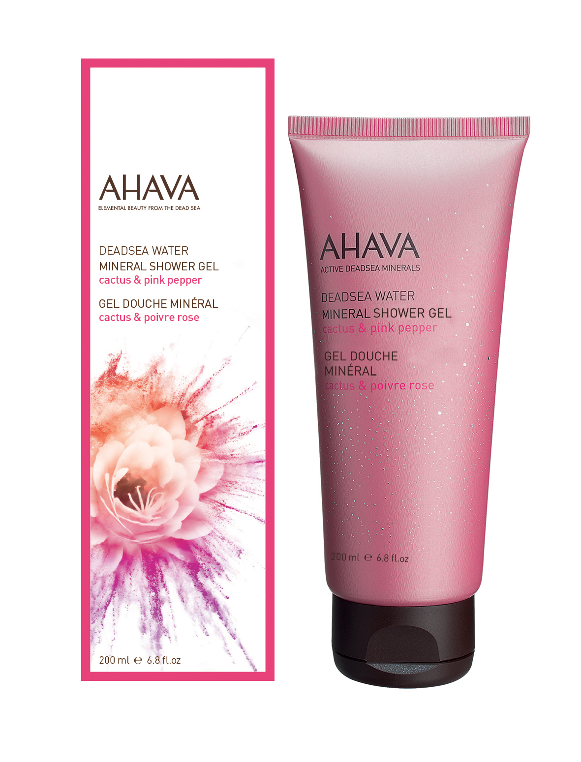 Beccyfairydust AHAVA stellt die neuen Mineral Shower Gels aus dem