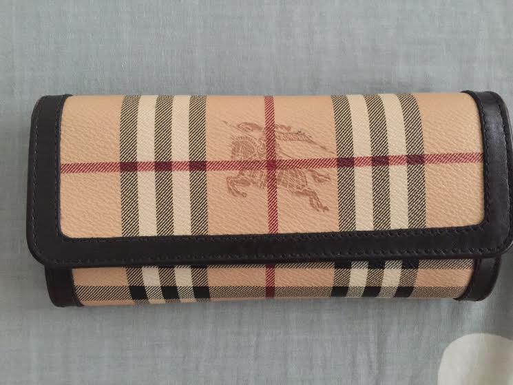 Truly Vintage: Authentic Burberry Haymarket Check Coated Canvas ...