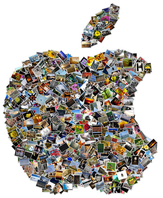 Collage Apple Logo