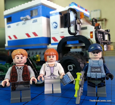 Jurassic World LEGO Minifigures Clare Owen ACU Trooper