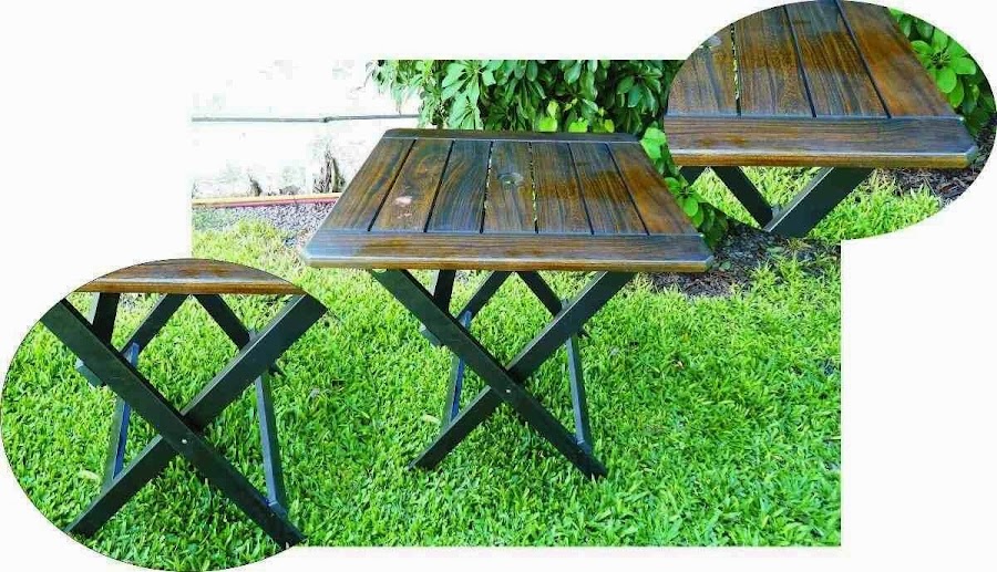 Muebles de madera para exteriores