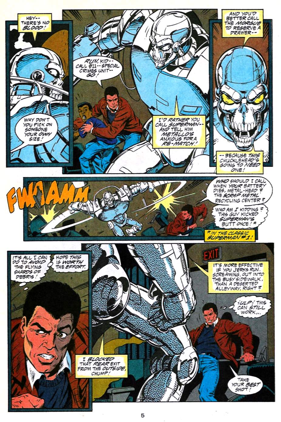 Read online Adventures of Superman (1987) comic -  Issue #491 - 6