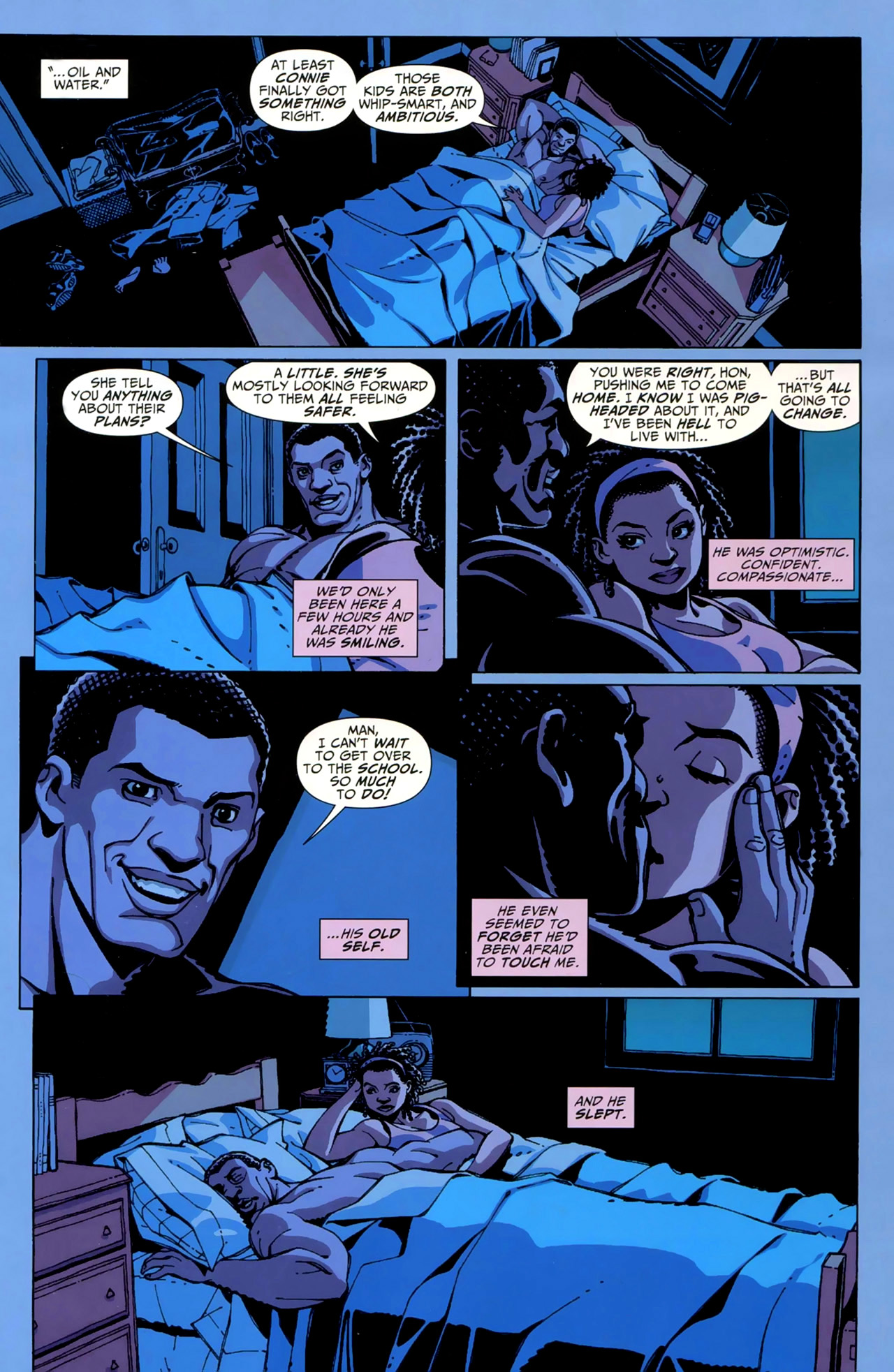 Read online Black Lightning: Year One comic -  Issue #1 - 12