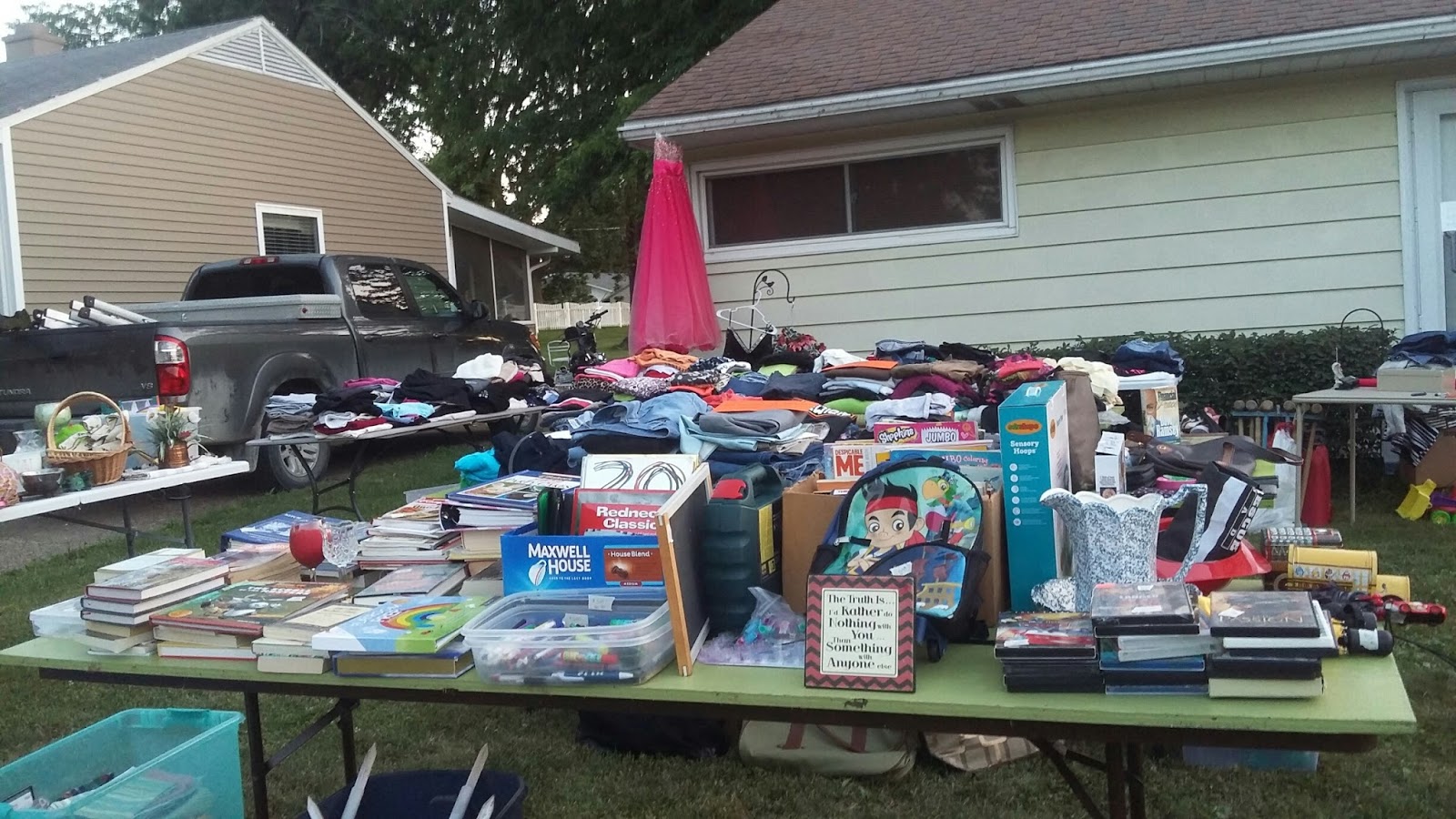 Heck Of A Bunch Wordful Wednesday Mission Trip Yard Sale