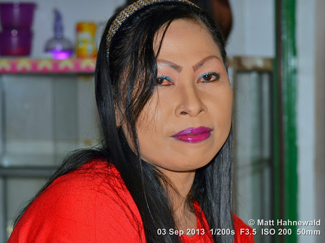 © Matt Hahnewald, Facing the World, people, street portrait, closeup, Asia, Malaysia, Sarawak, Serian, sexual ambiguity, beautiful, ambiguous, genderqueer