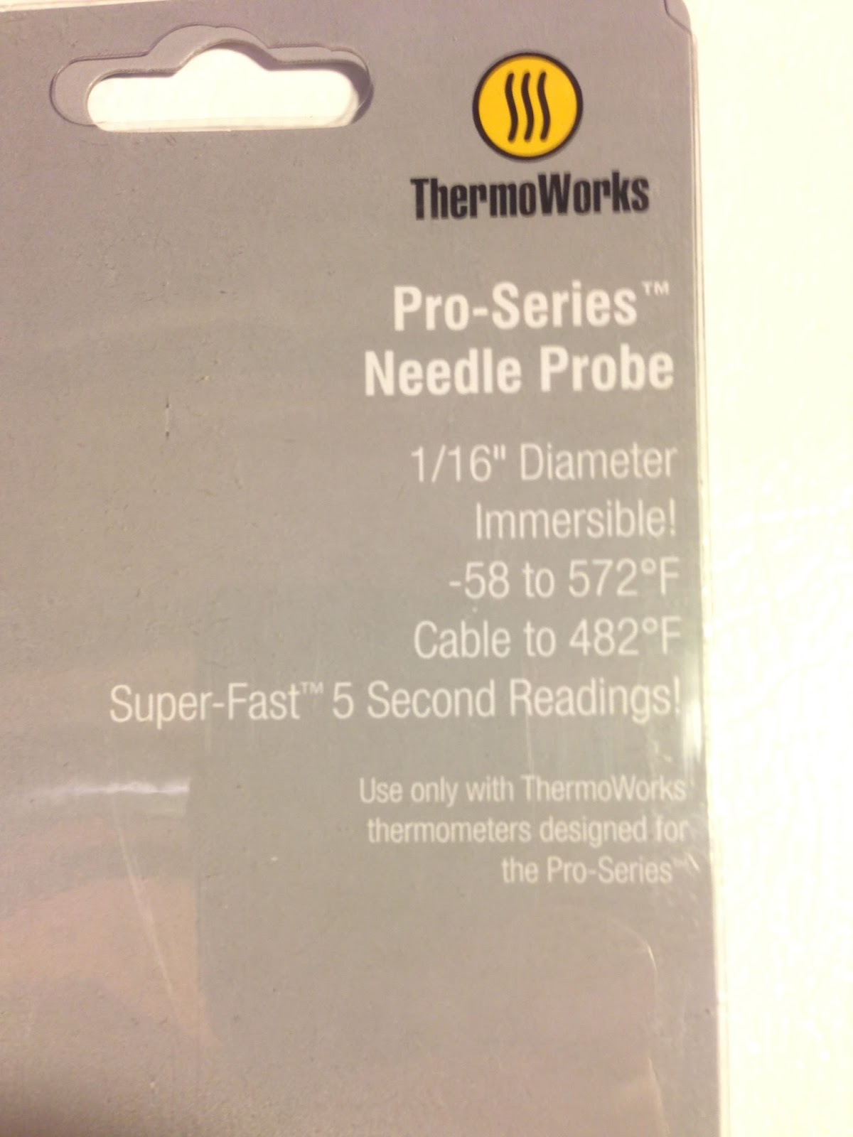 Review of ThermoWorks ChefAlarm : r/Homebrewing
