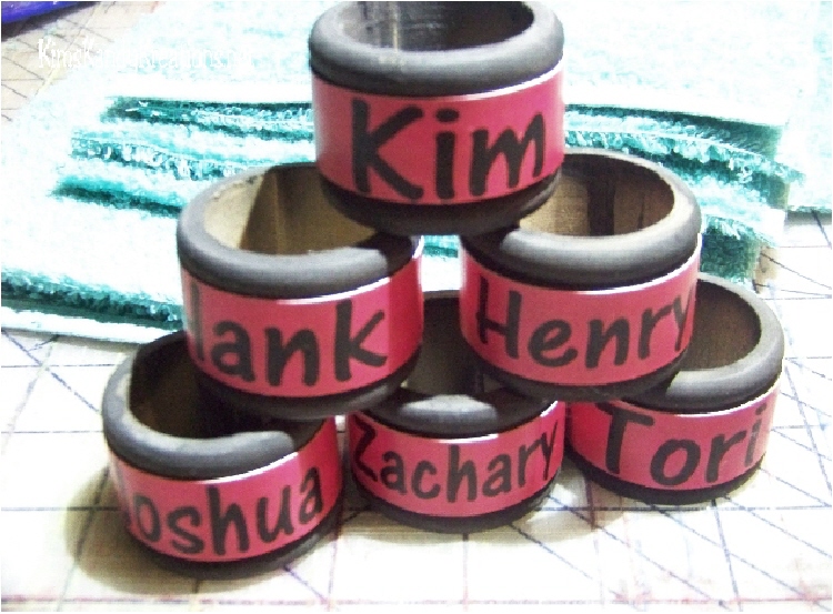 Napkin Rings for Any Party or Theme Easy Tutorial