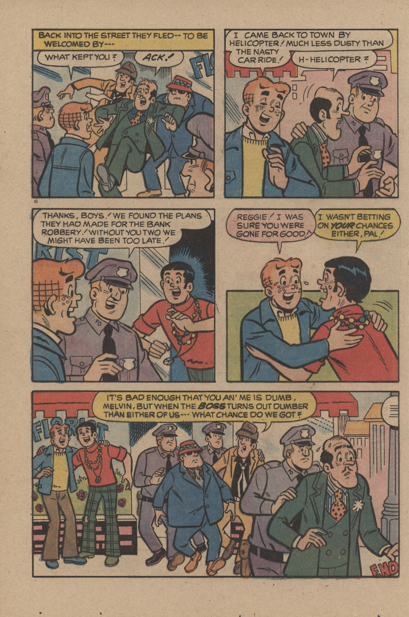 Read online Reggie and Me (1966) comic -  Issue #62 - 36