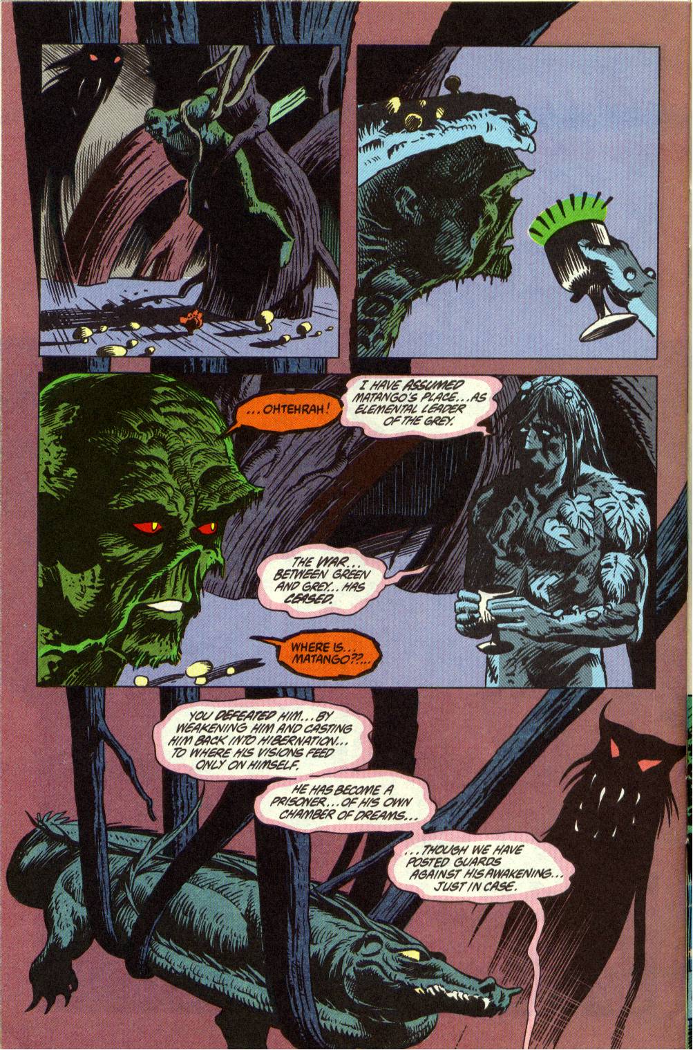 Read online Swamp Thing (1982) comic -  Issue #109 - 22