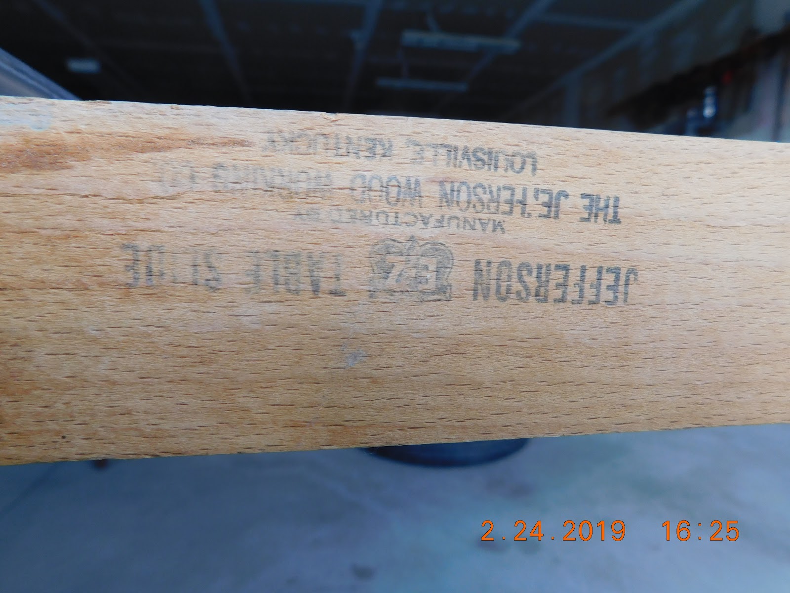 Seeing America with Ken and Shirley Got my old/new table! ) A little