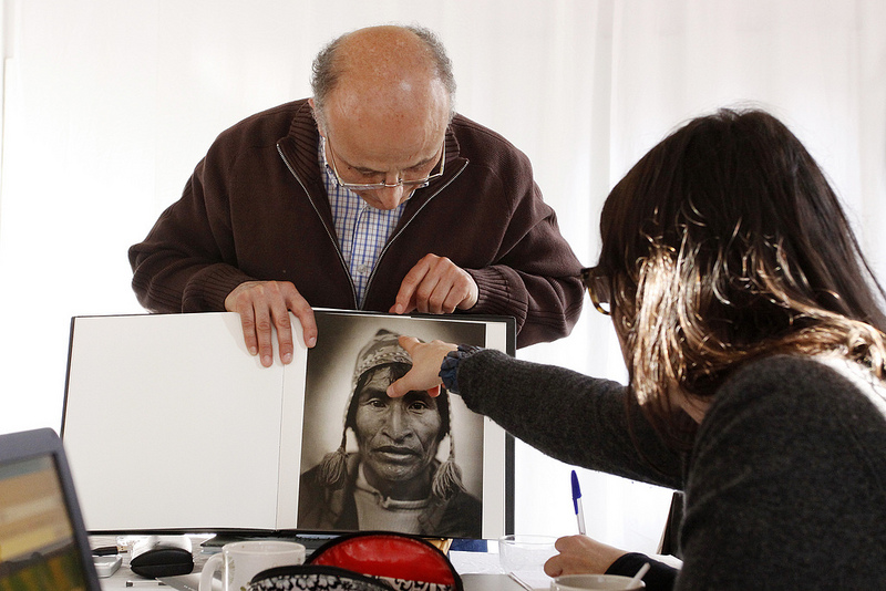 Eyes in progress in Paris and Barcelona