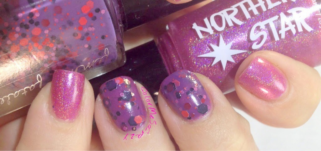 northern star polish, femme fatale, wishes of a blue eyed girl, buddy post