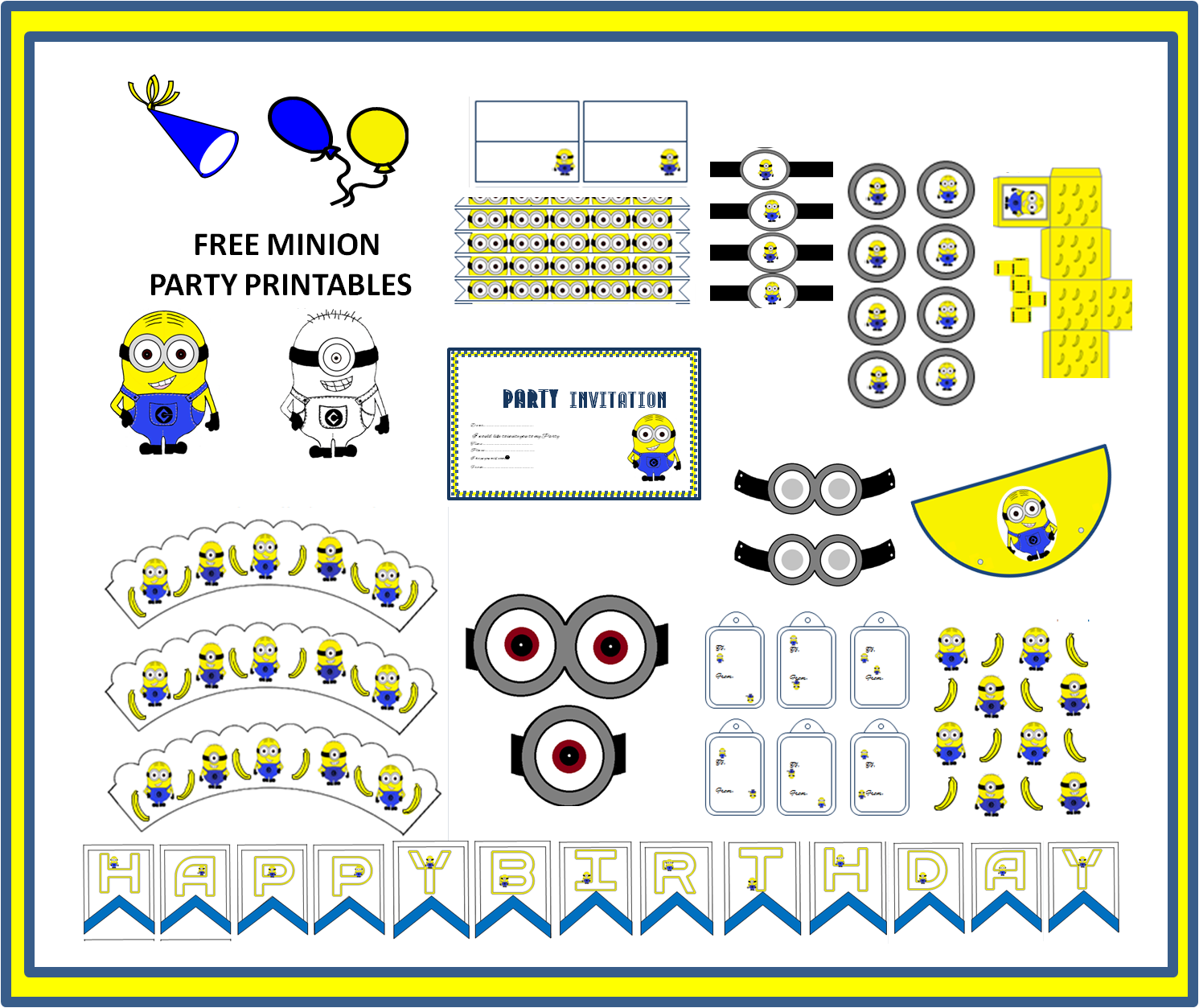 the-art-bug-free-minion-themed-party-printables