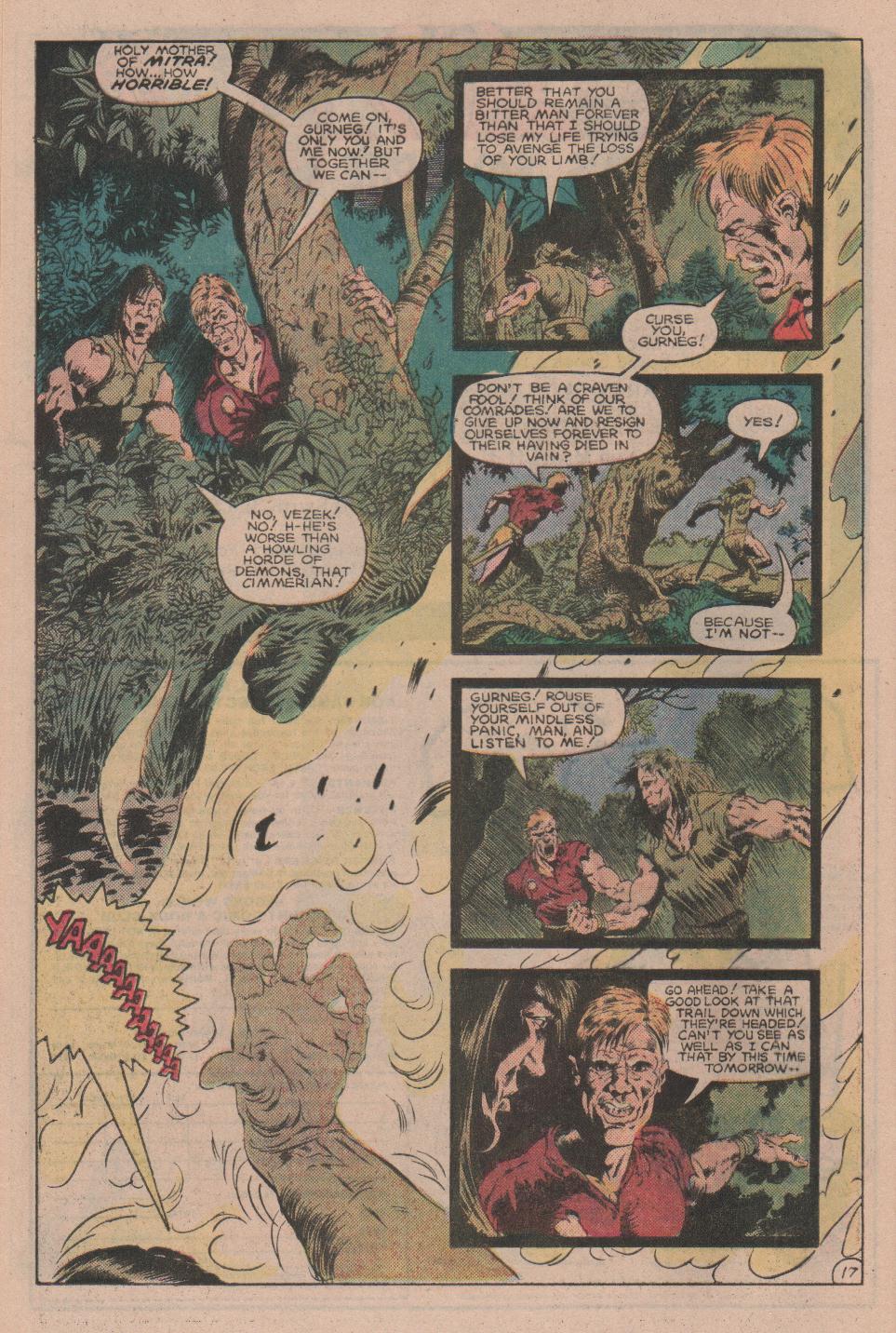 Conan the Barbarian (1970) Issue #160 #172 - English 18